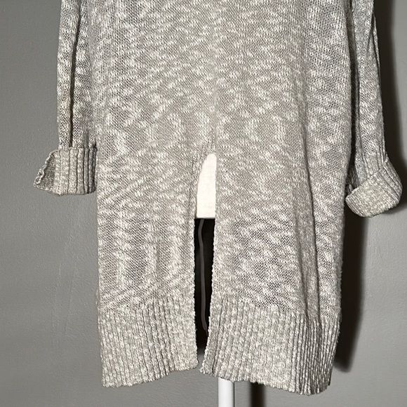 Express Grey Cardigan Sweater, Size Medium - Picture 5 of 6